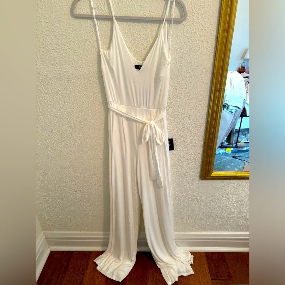 Flowy wide leg jumpsuit
